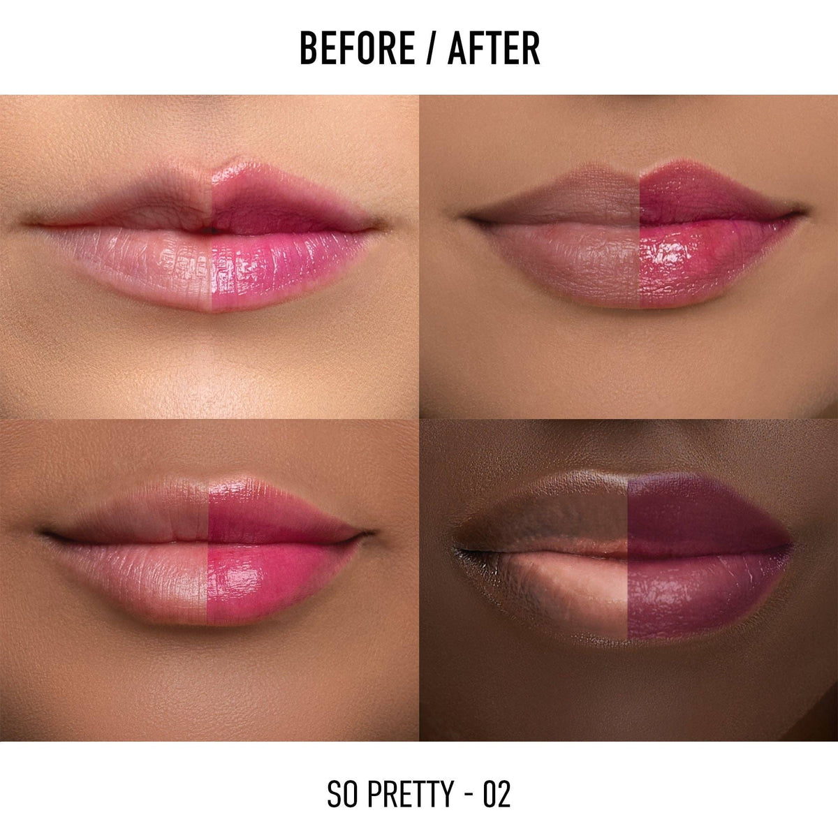 SO PRETTY (PH Adjusting Lip & Cheek Tint) - 02 Baby Tulip