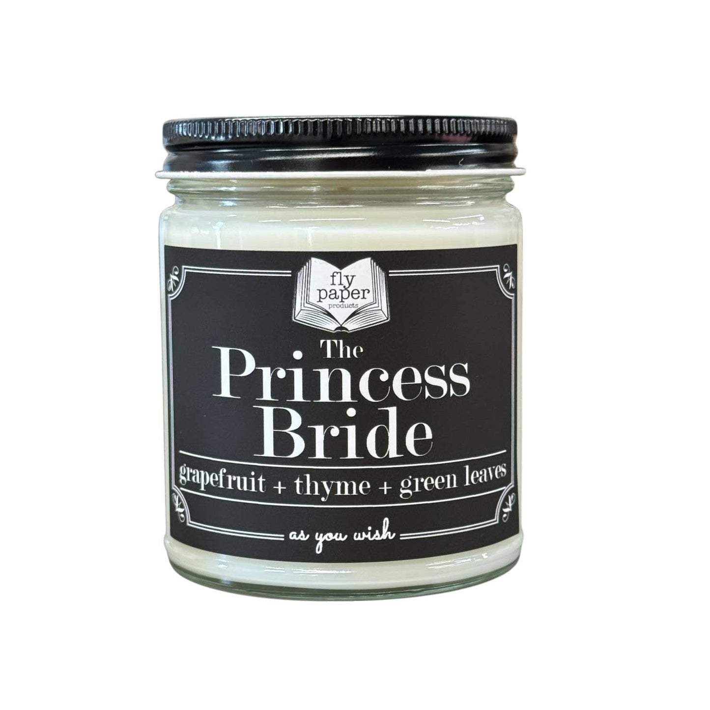 Princess Bride 9oz Candle *New Scent* Grapefruit + Thyme