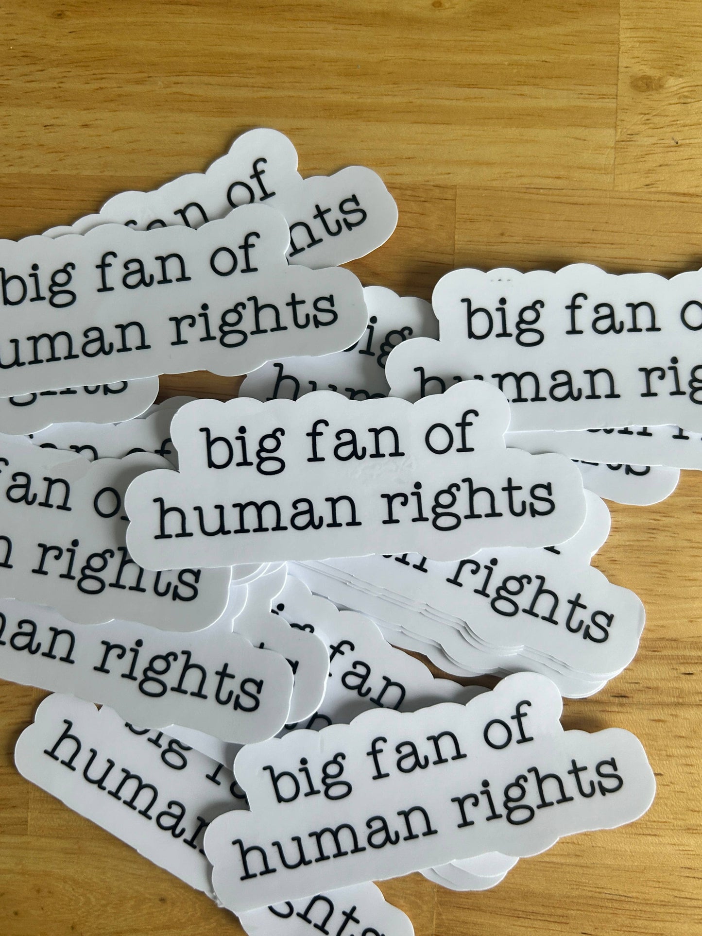 "Big Fan of Human Rights"