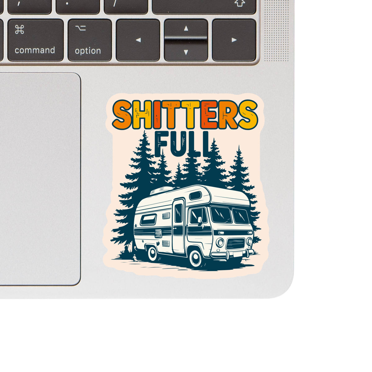 Shitters Full 80s Holiday Movie High Quality Vinyl Sticker