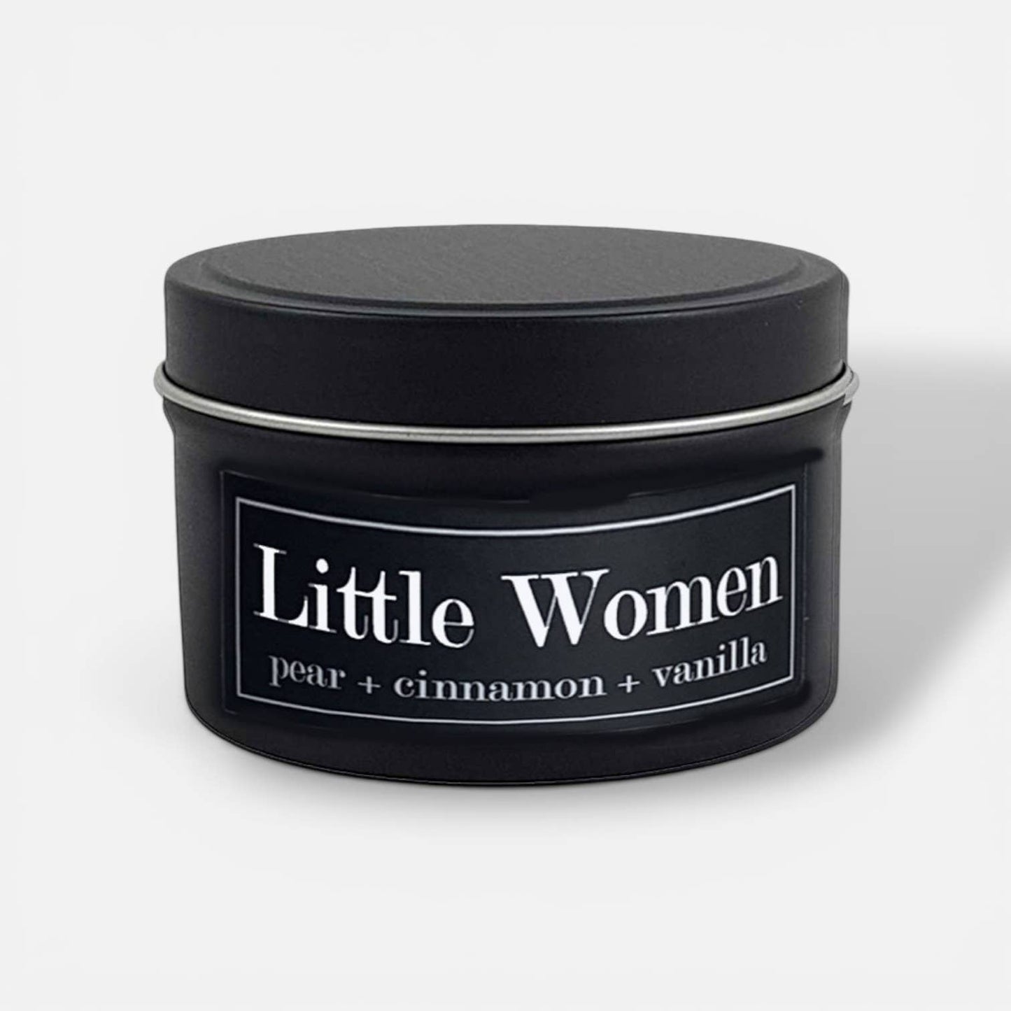 Little Women 4oz Candle - Anjou Pear + Cinnamon + Vanilla