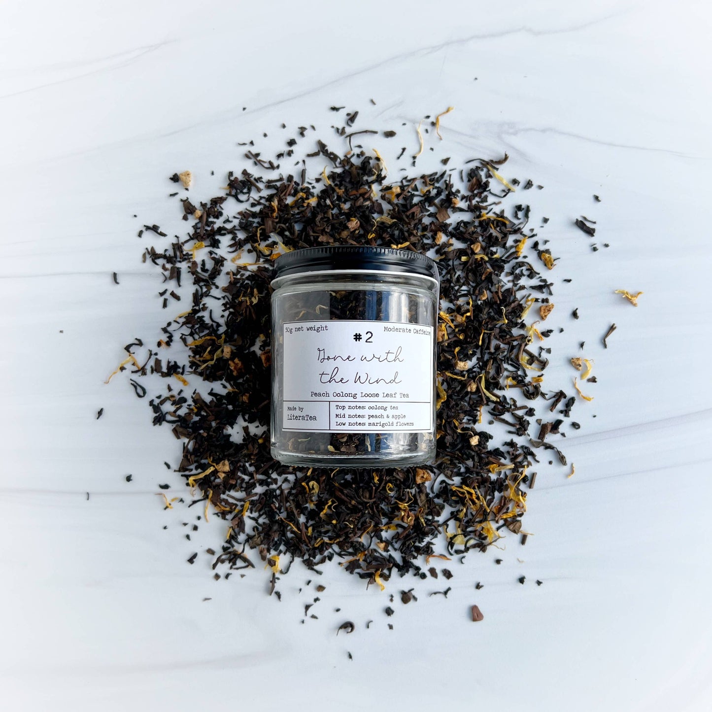 Gone with the Wind Peach Oolong Loose Leaf Tea Apothecary
