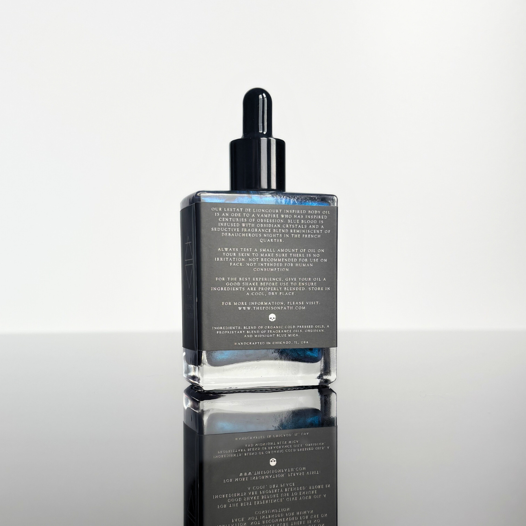 Blue Blood | Lestat Inspired Bath + Body Oil | 1.7 oz