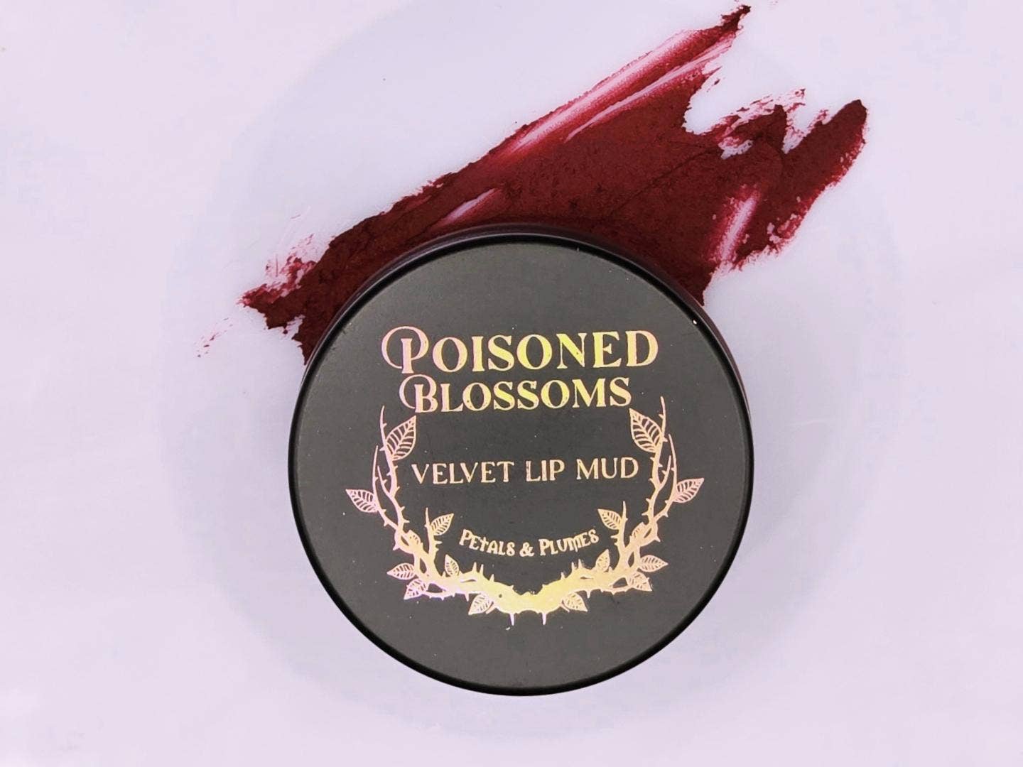 Bleeding Heart Lip Mud | cabernet red | vanilla scent