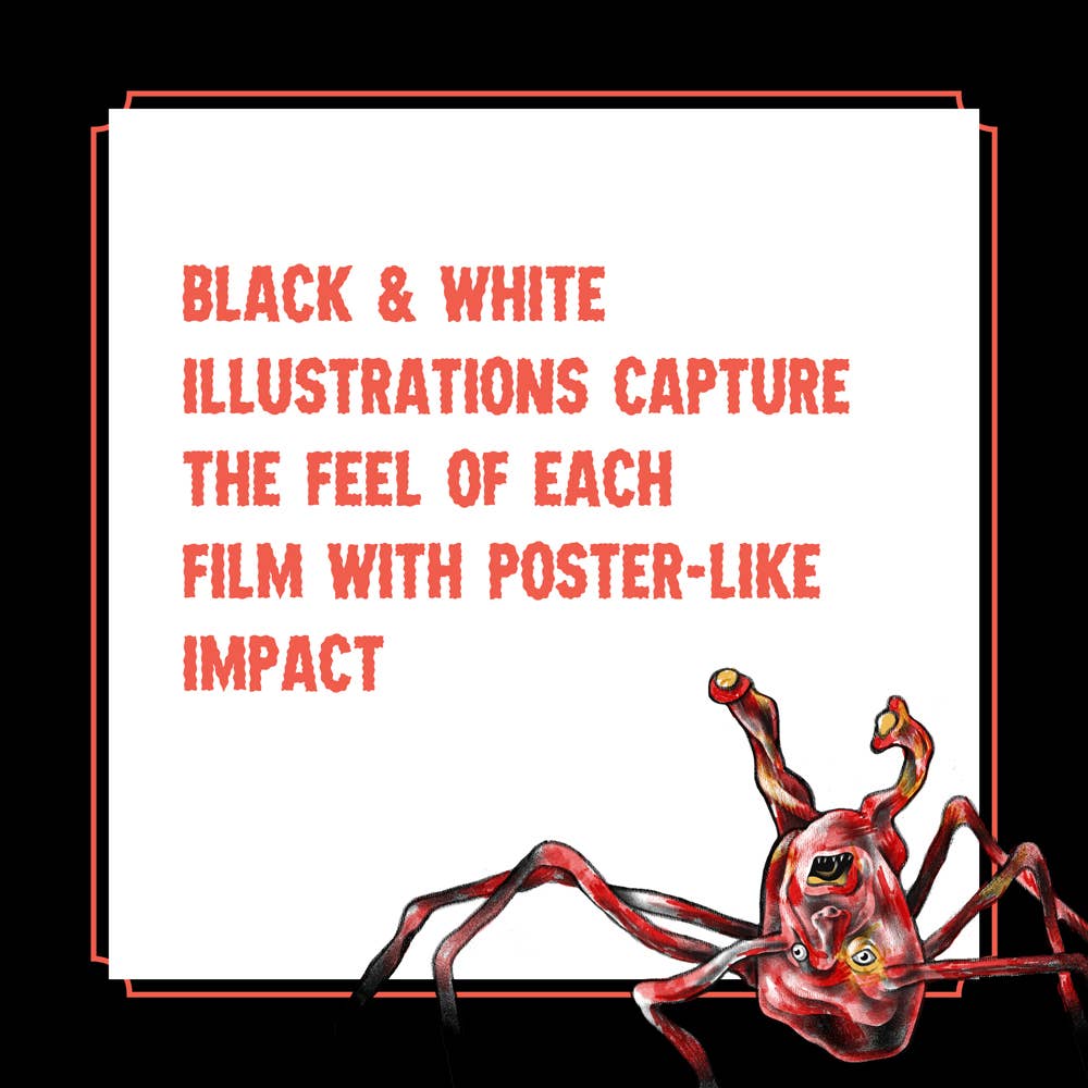 Classic Horror Movies Coloring Book