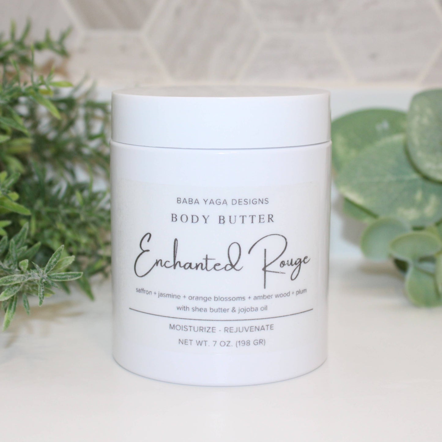 Enchanted Rouge Body Butter 7 oz, Baccarat 540 Non-Greasy
