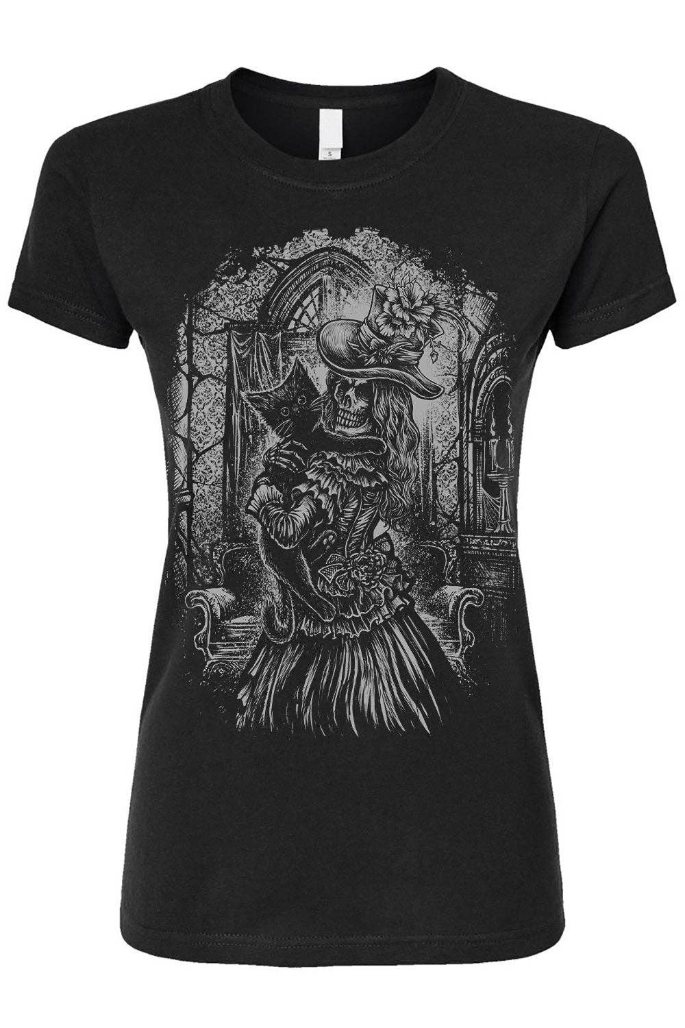 Victorian Cat Lady T-shirt