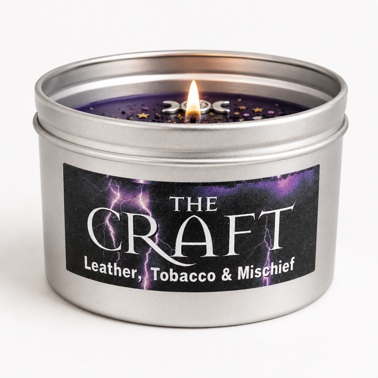 The Craft Candle | Leather, Fire & Patchouli