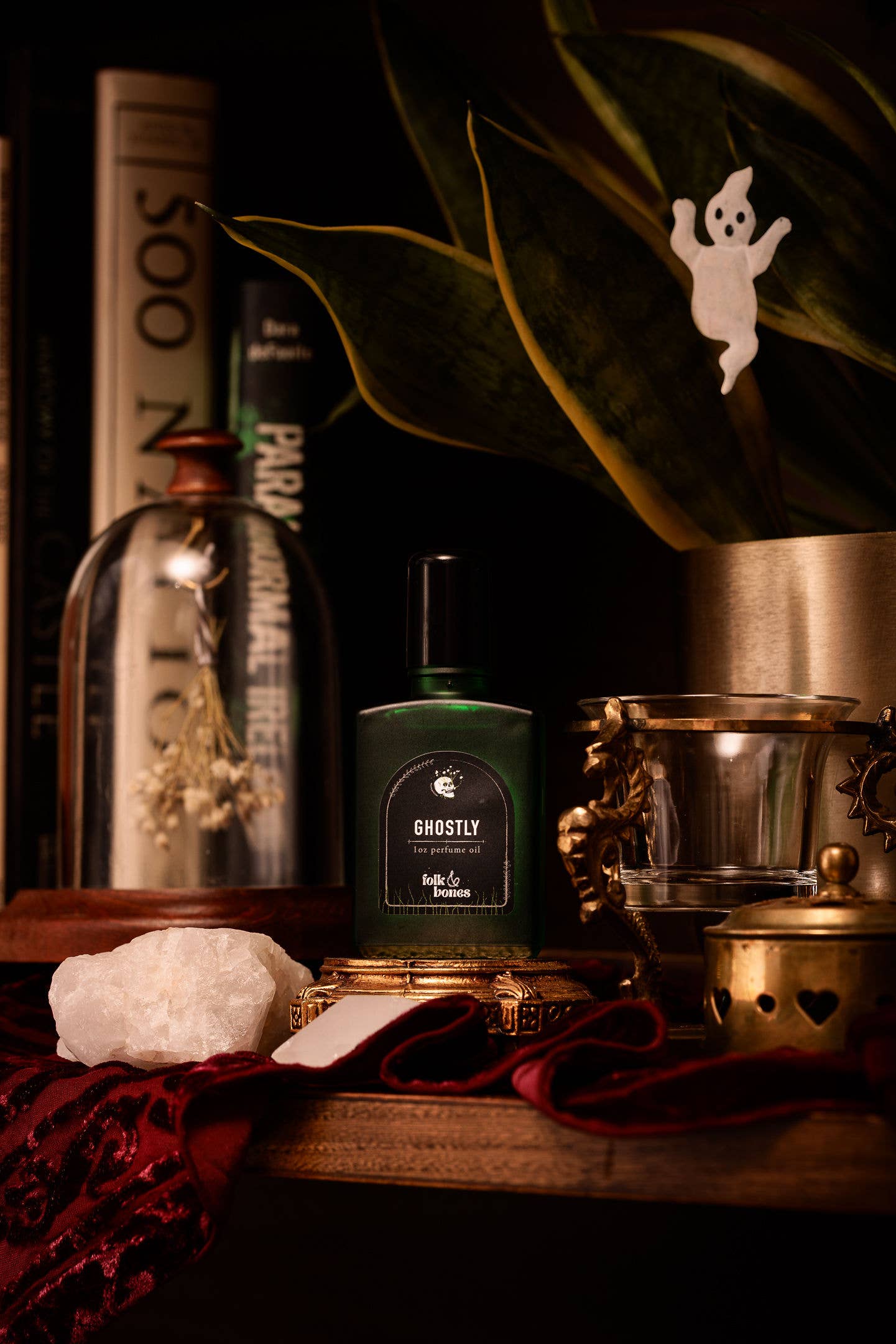 Ghostly - 1 oz Cedarwood Jasmine Pink Pepper Perfume Oil