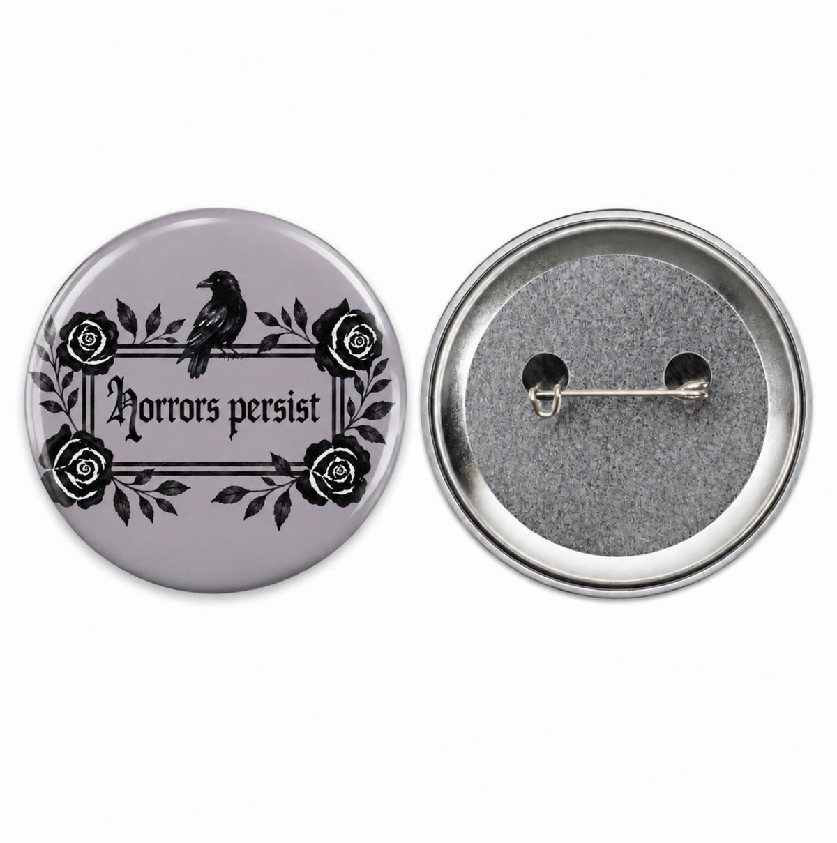 Horrors Persist Button
