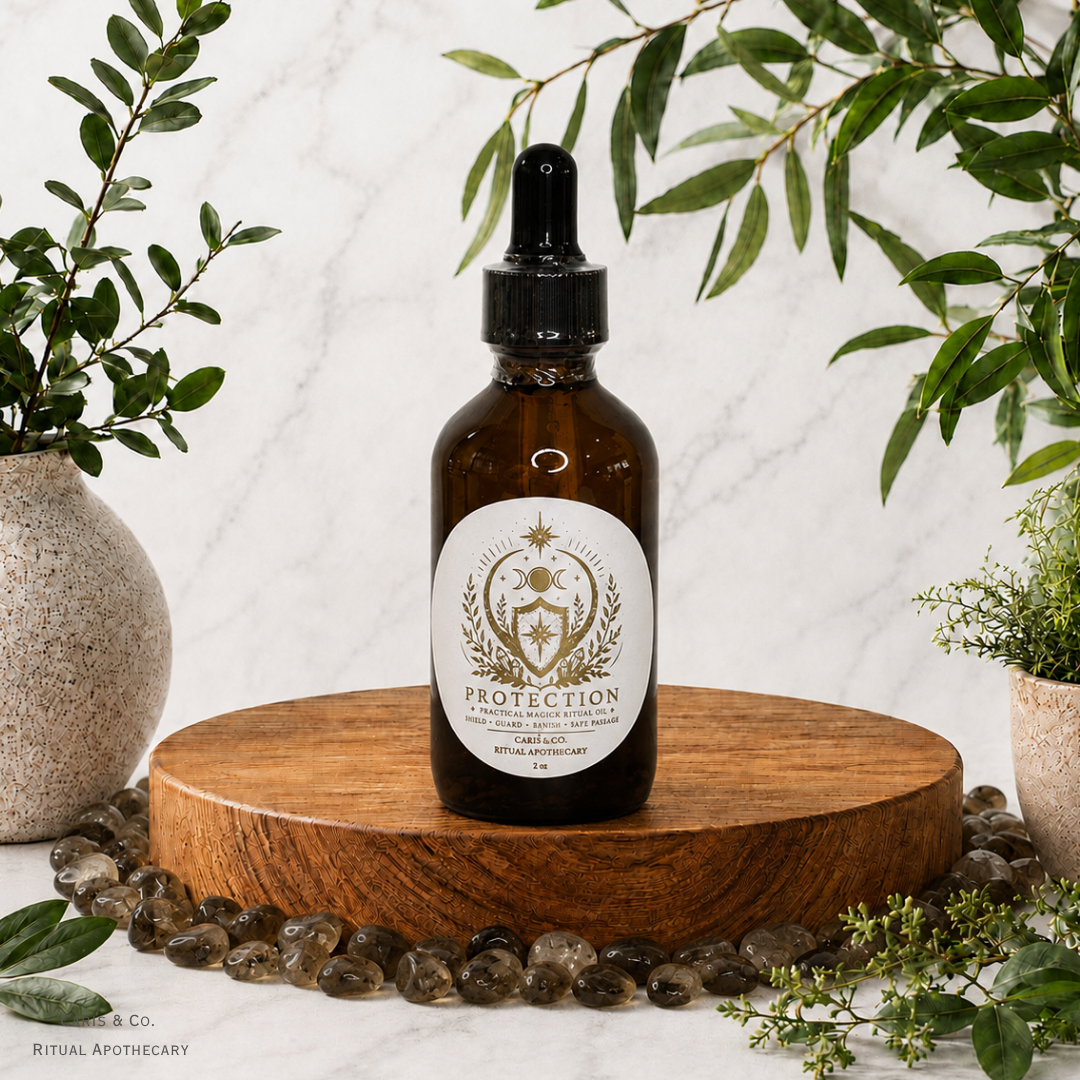 Practical Magick - Protection and Warding Ritual Oil (2 oz)