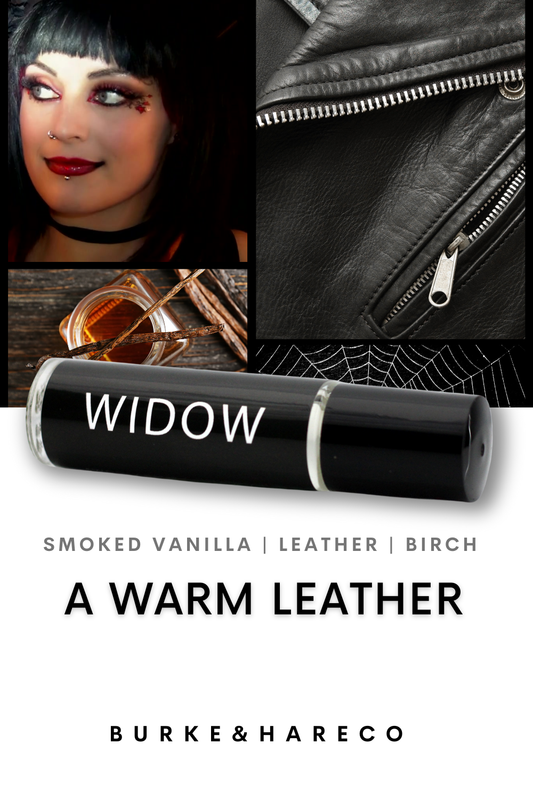 Widow - Goth Perfume Oil - Leather