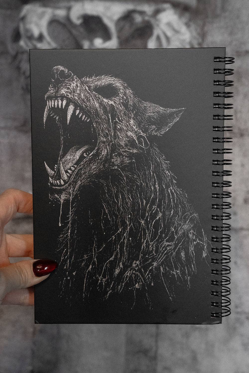 Little Dead Riding Hood Spiral Journal