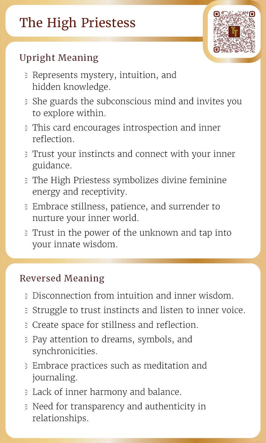 Tarot Training Sleeves