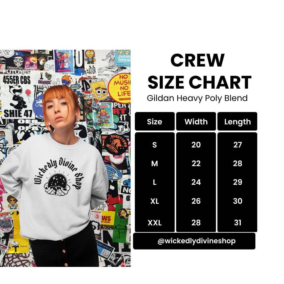 Goth Alt Sweater, Made in Hell, Unisex Apparel