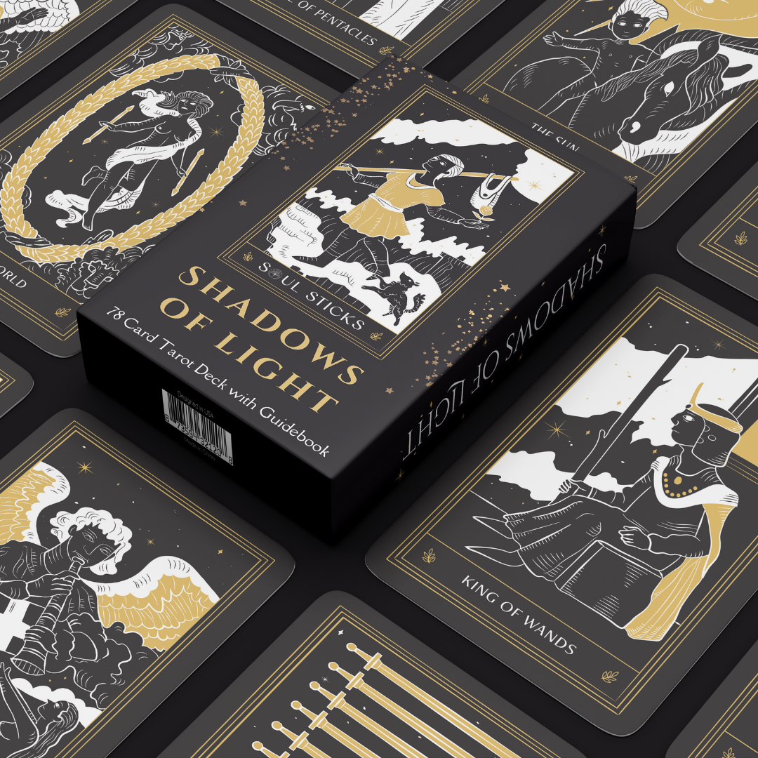 Tarot Card Deck - Shadows of Light 5" x 3"