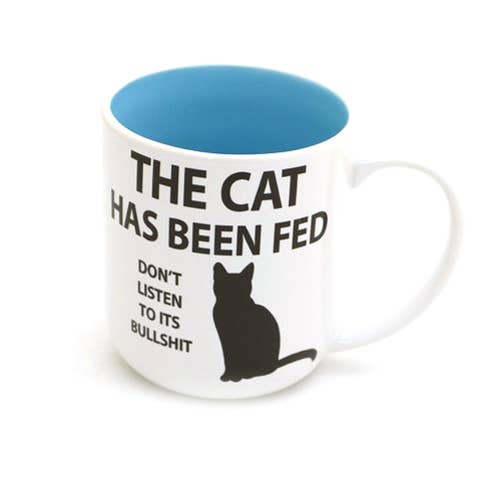 The Cat Has Been Fed Mug