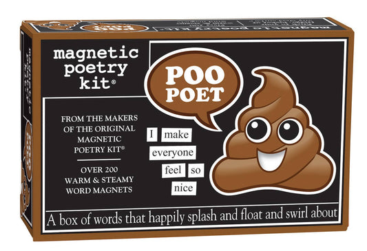 Poo Poet Magnetic Poetry Kit