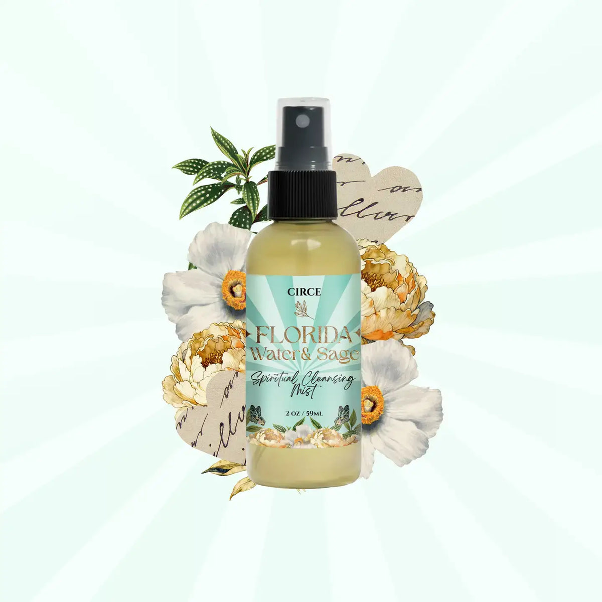 Florida Water and Sage Spray - Cleansing Mist 2oz