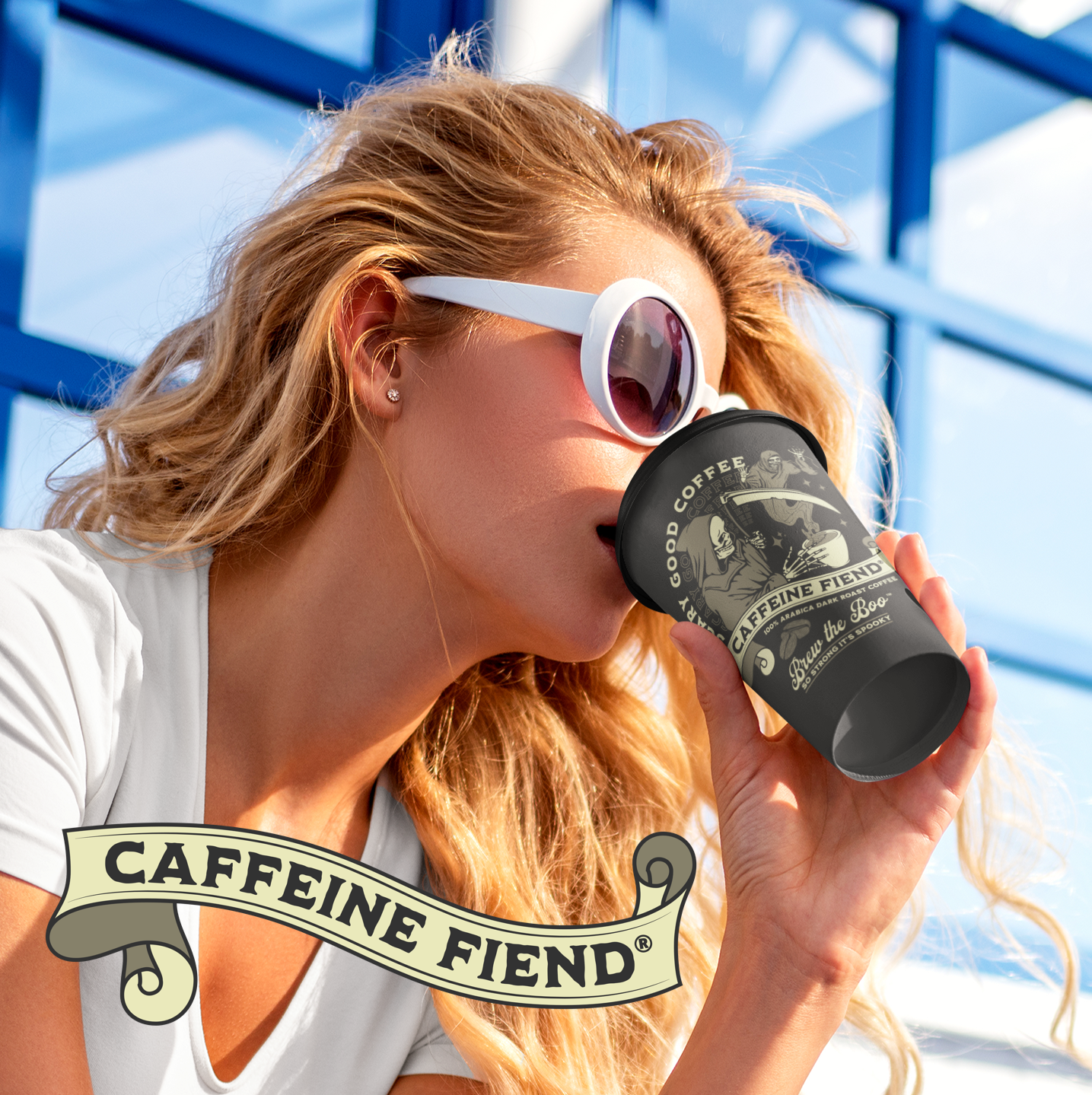 Caffeine Fiend®  — 100% Arabica Dark Roast Coffee (ground)