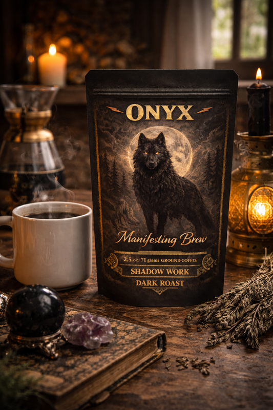 Onyx – Dark Roast Ritual Coffee (2.5 oz) Shadow Work Blend