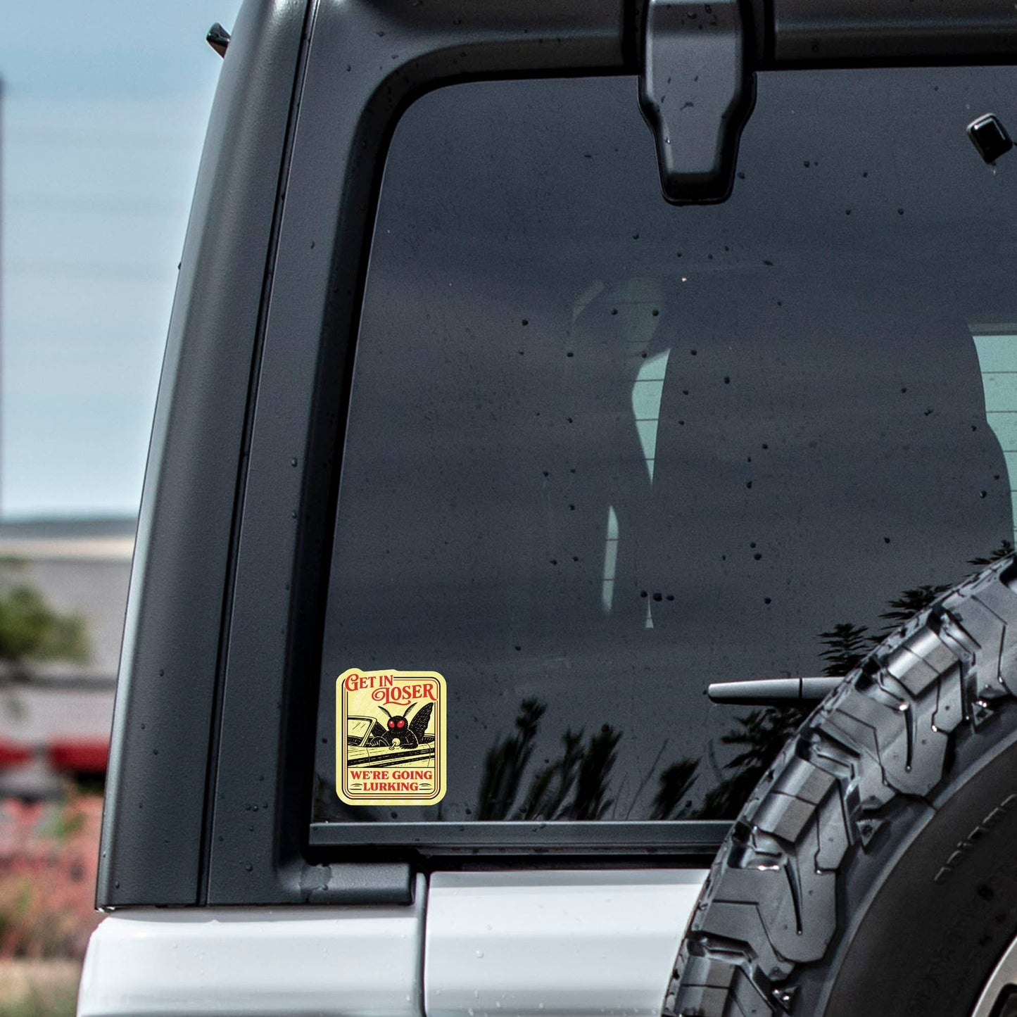 Get in Loser Going Lurking Funny High Quality Vinyl Sticker