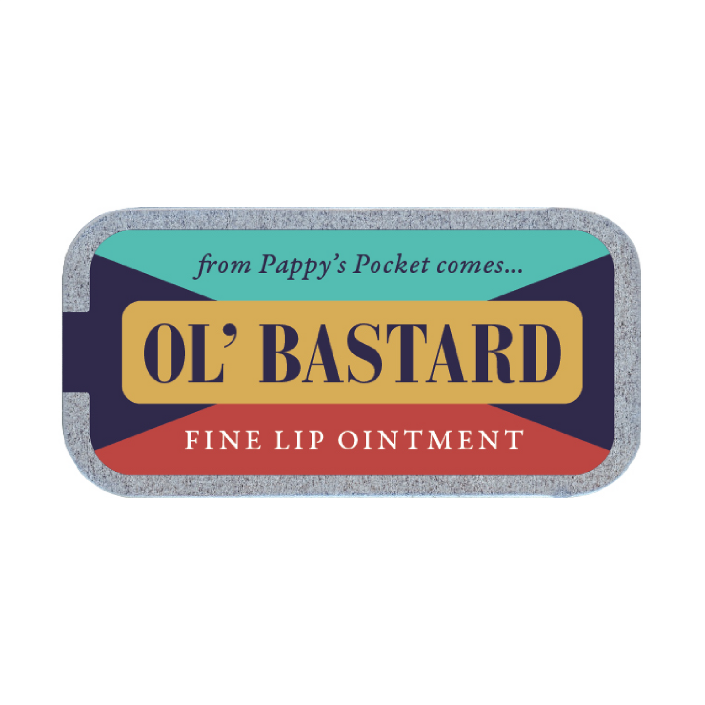 Ol' Bastard Lip Balm | Funny Old School Tin