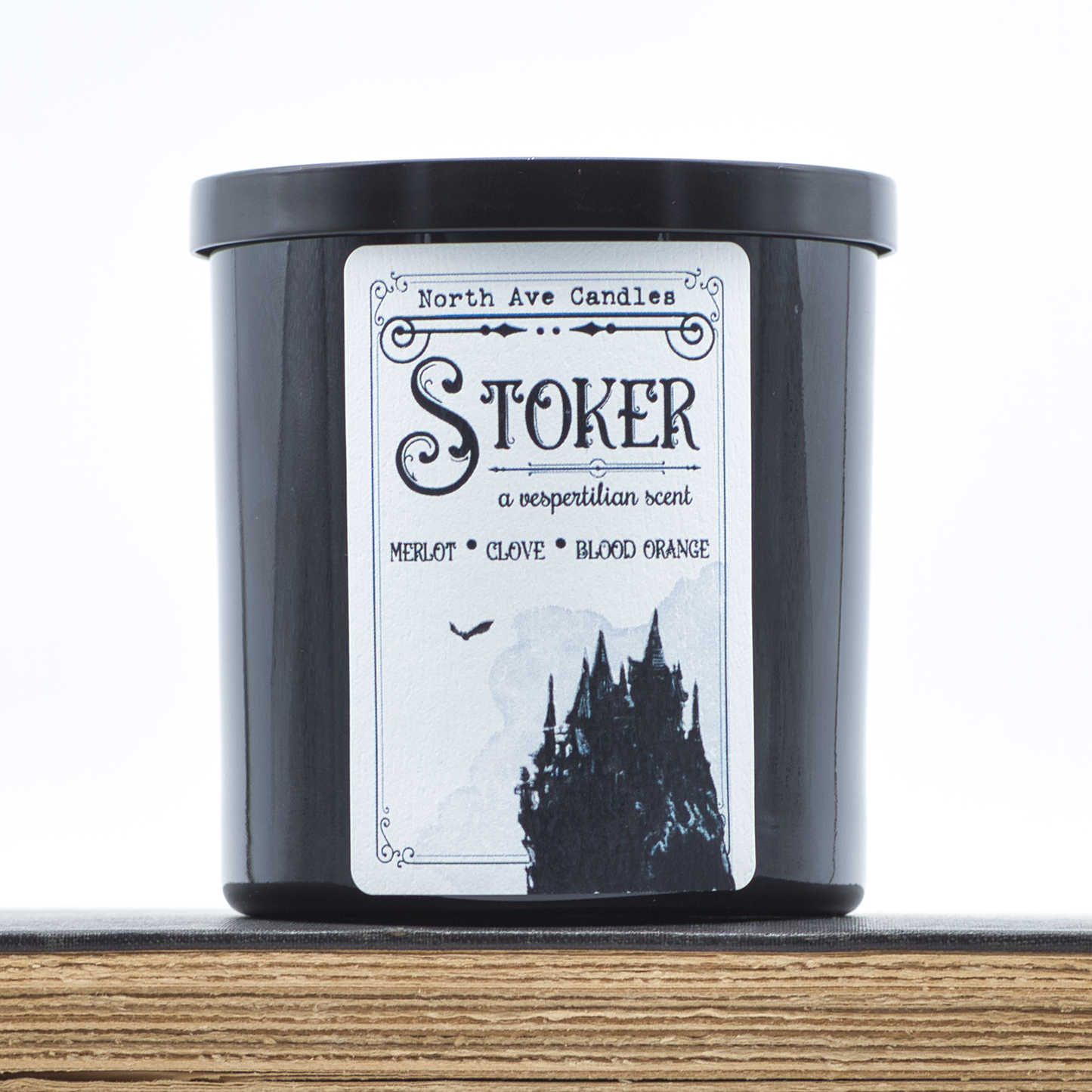 Bram Stoker Candle / Book Candle / Bookstore Sidelines