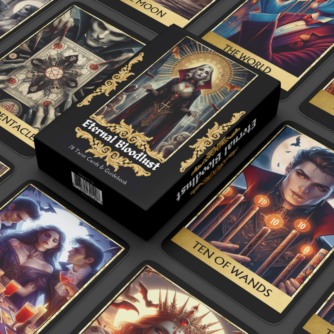 Tarot Card Deck - Eternal Bloodlust 5" x 3"