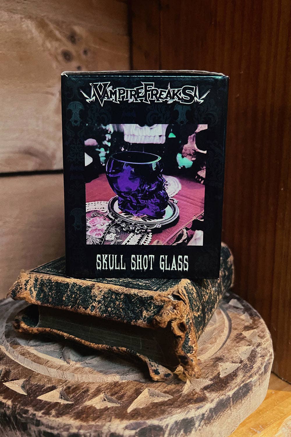 Skull Shot Glass [Deep Purple]