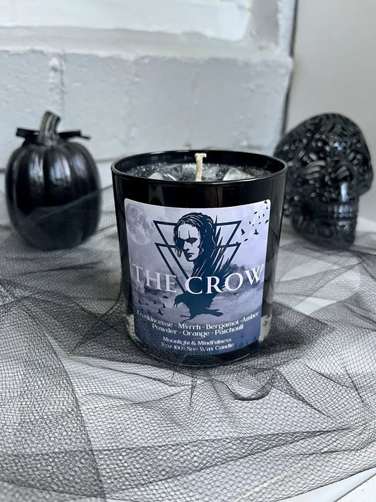 The Crow Movie 100% Soy Wax Crystal Candle