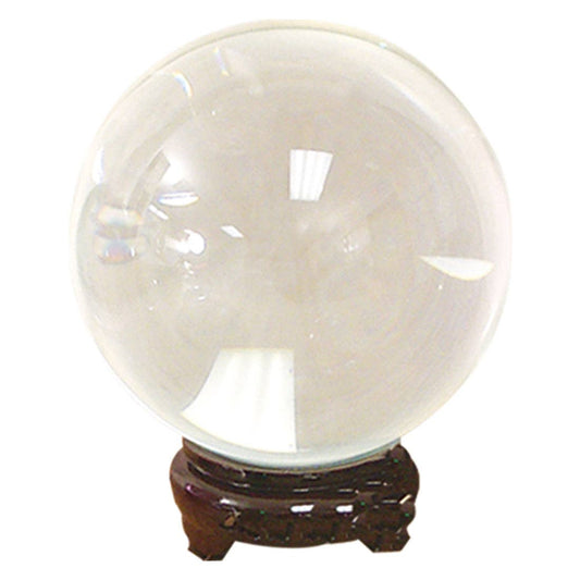 "Crystal" Ball – Elegant Glass Crystal Sphere - Clear