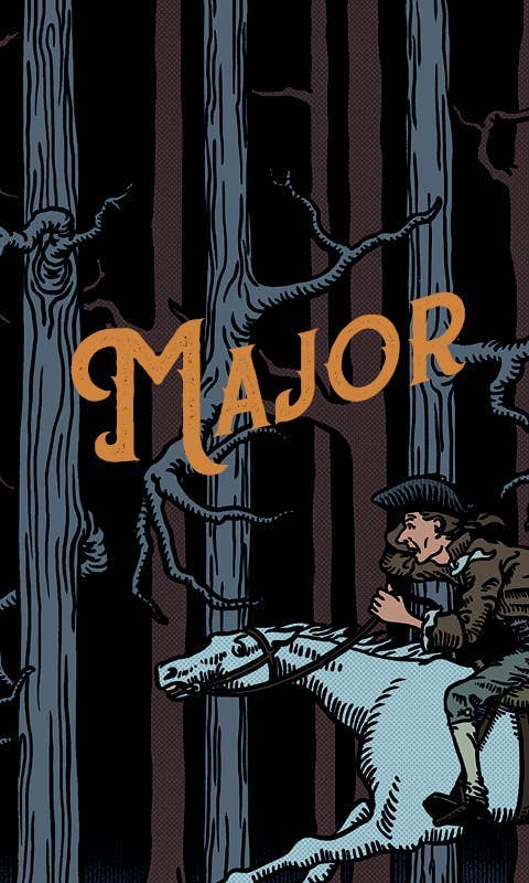 The Legend of Sleepy Hollow Tarot —Headless Horseman Edition