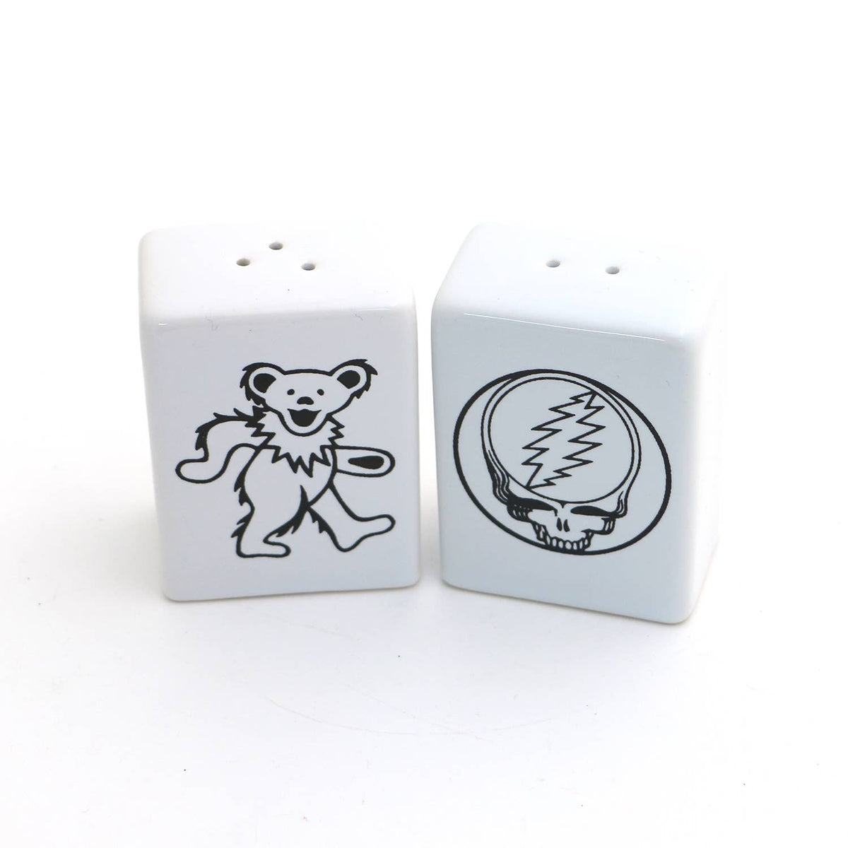 Grateful Dead Salt and Pepper Set -B/W