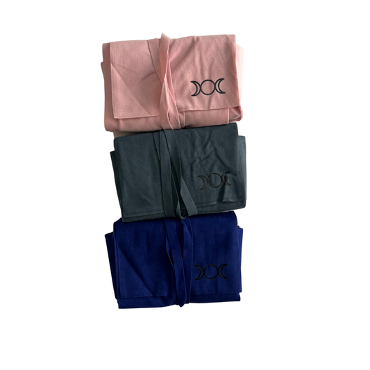 Triple Moon Velvet Tarot Bags