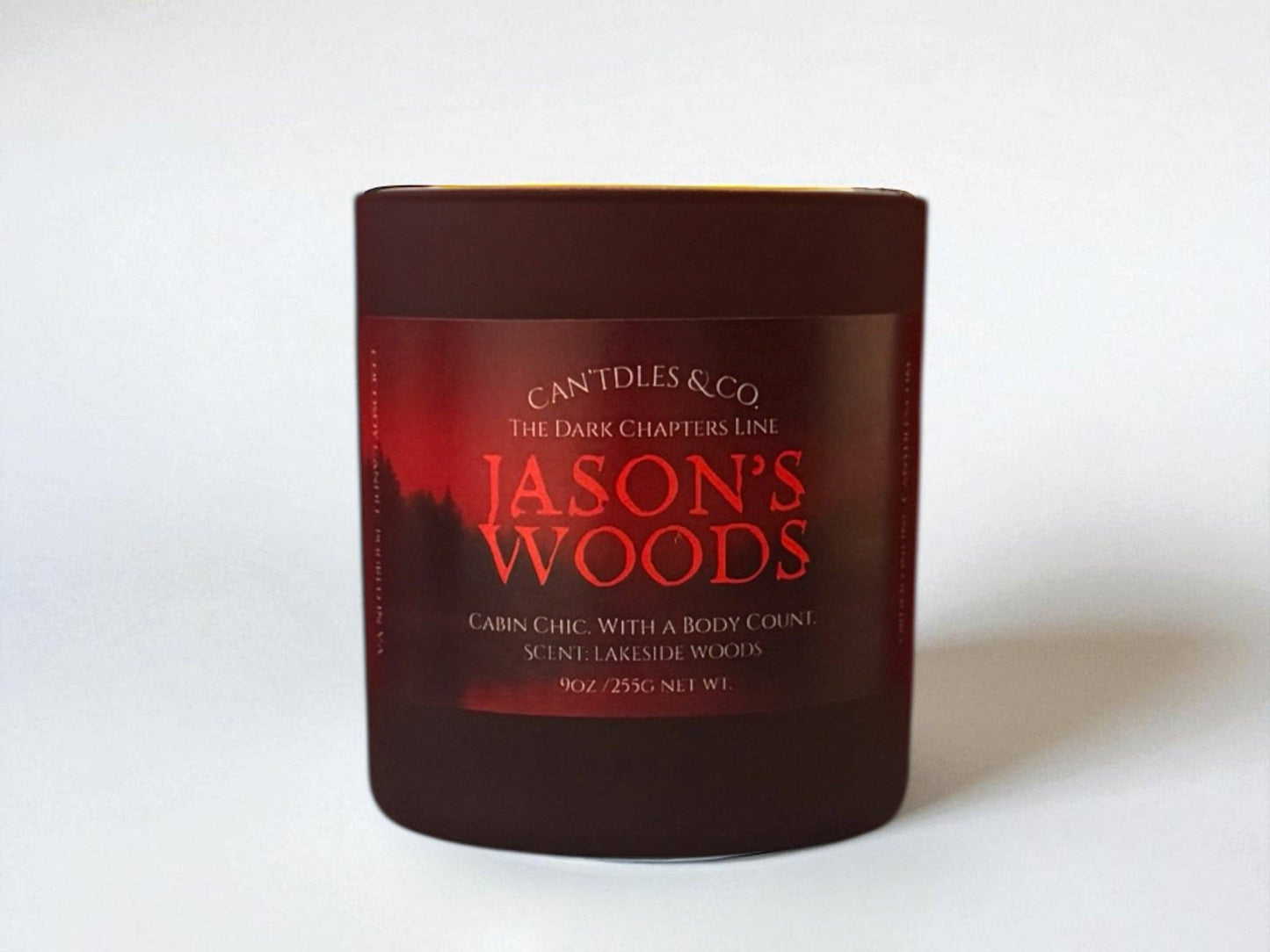 Jason’s Woods – Moss & Cedar Candle | Friday the 13th Inspired | Dark Chapters Collection