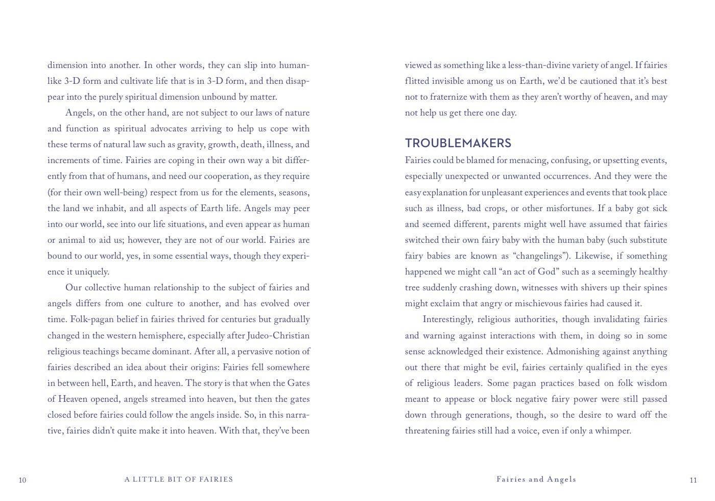 A Little Bit of Fairies by Elaine Clayton