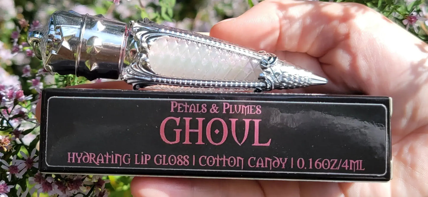 Ghoul Lip Gloss | cotton candy | iridescent pink |