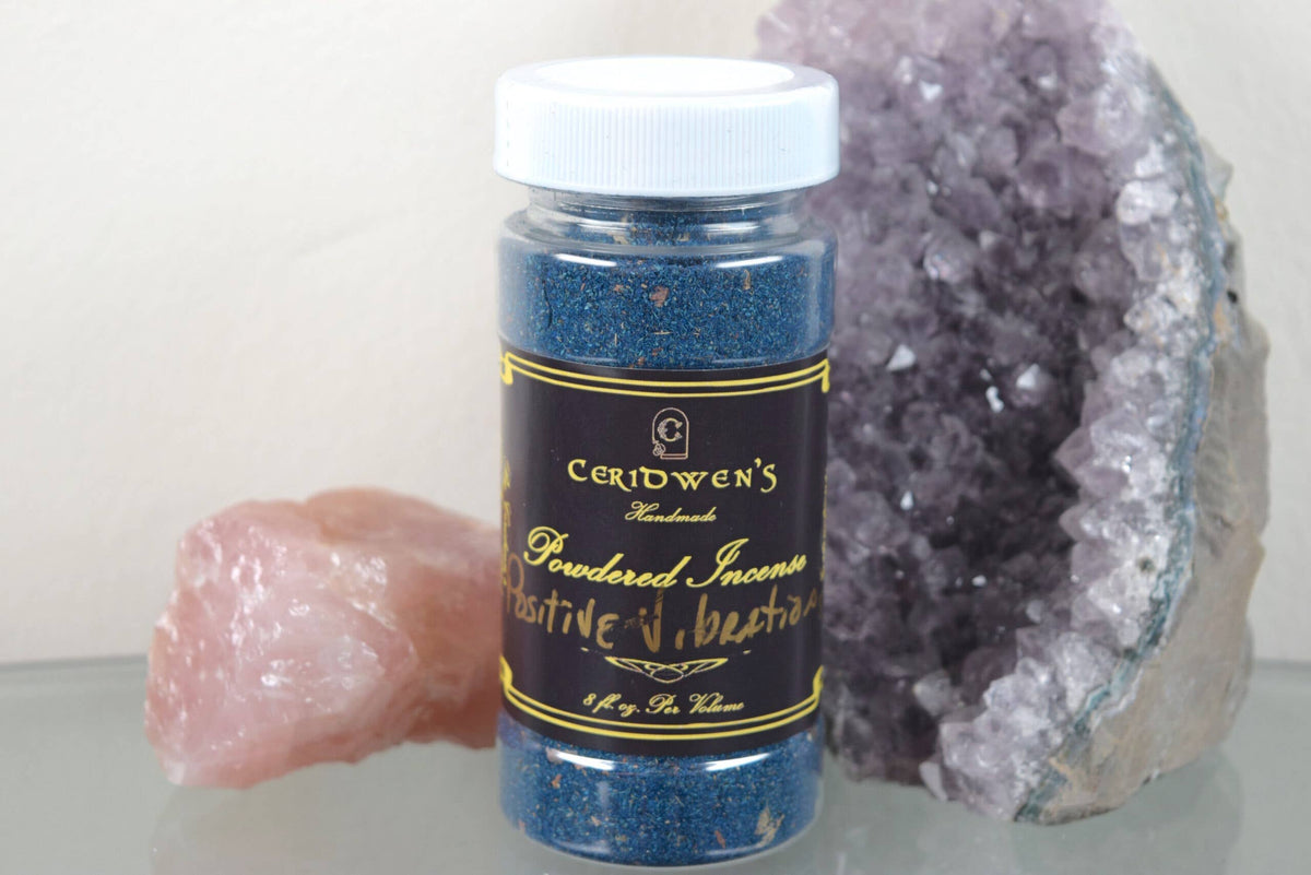 Positive Vibrations Powdered Incense - peace, love and joy