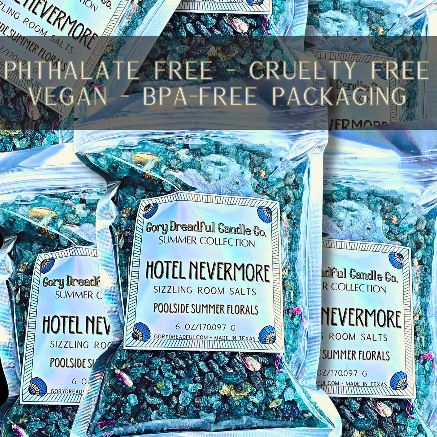 Hotel Nevermore Salt Potpourri - Poolside Summer Florals 
