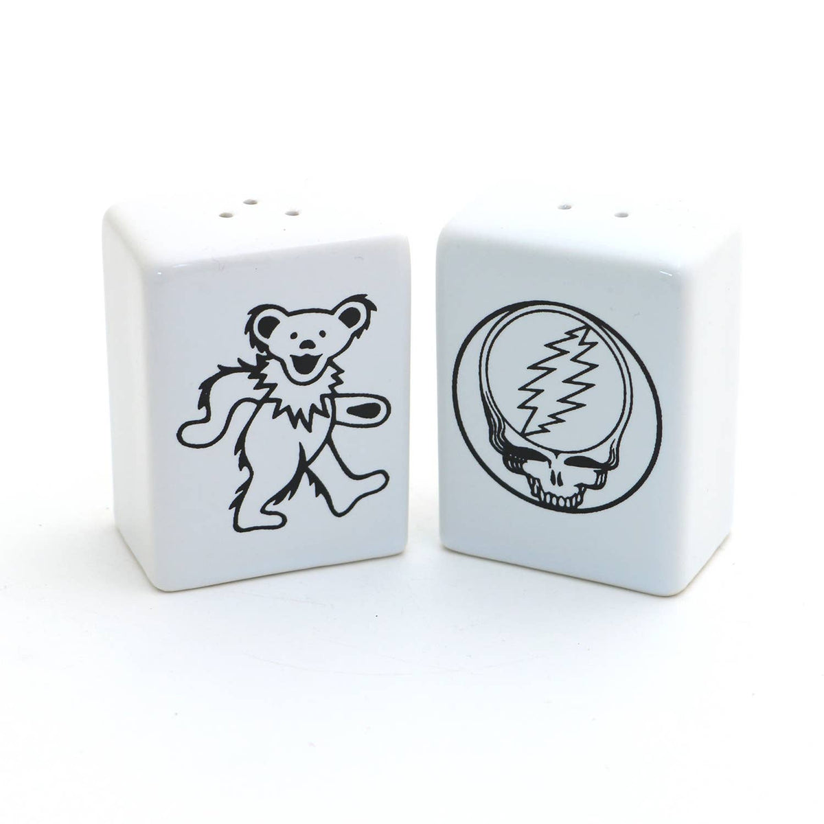 Grateful Dead Salt and Pepper Set -B/W