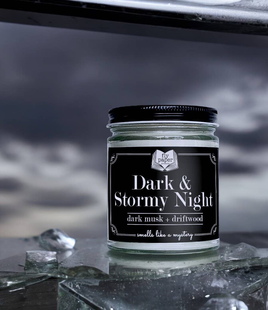 Dark & Stormy Night 9oz Candle Dark Musk + Driftwood