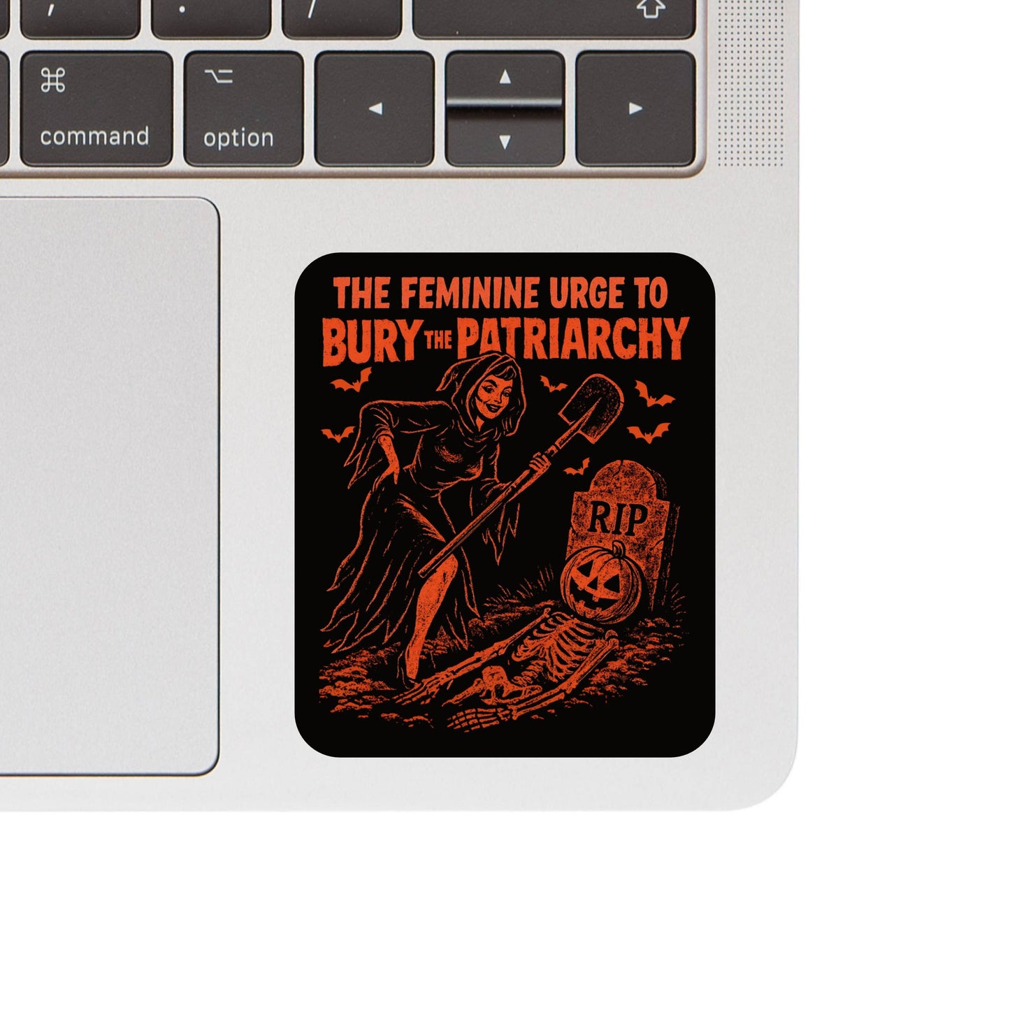 Patriarchy Horror Feminism Humor High Quality Vinyl Sticker