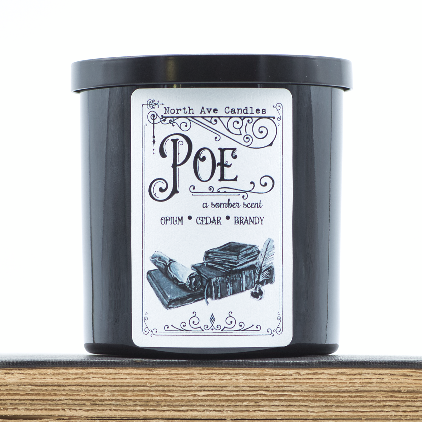 Edgar Allan Poe Candle / Book Candle / Curiosities Candle