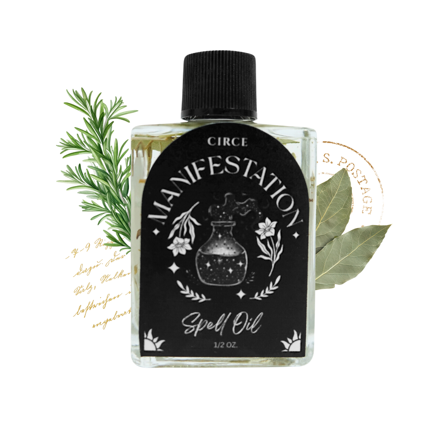Manifestation Spell Oil - Intention and Abundance 0.5oz