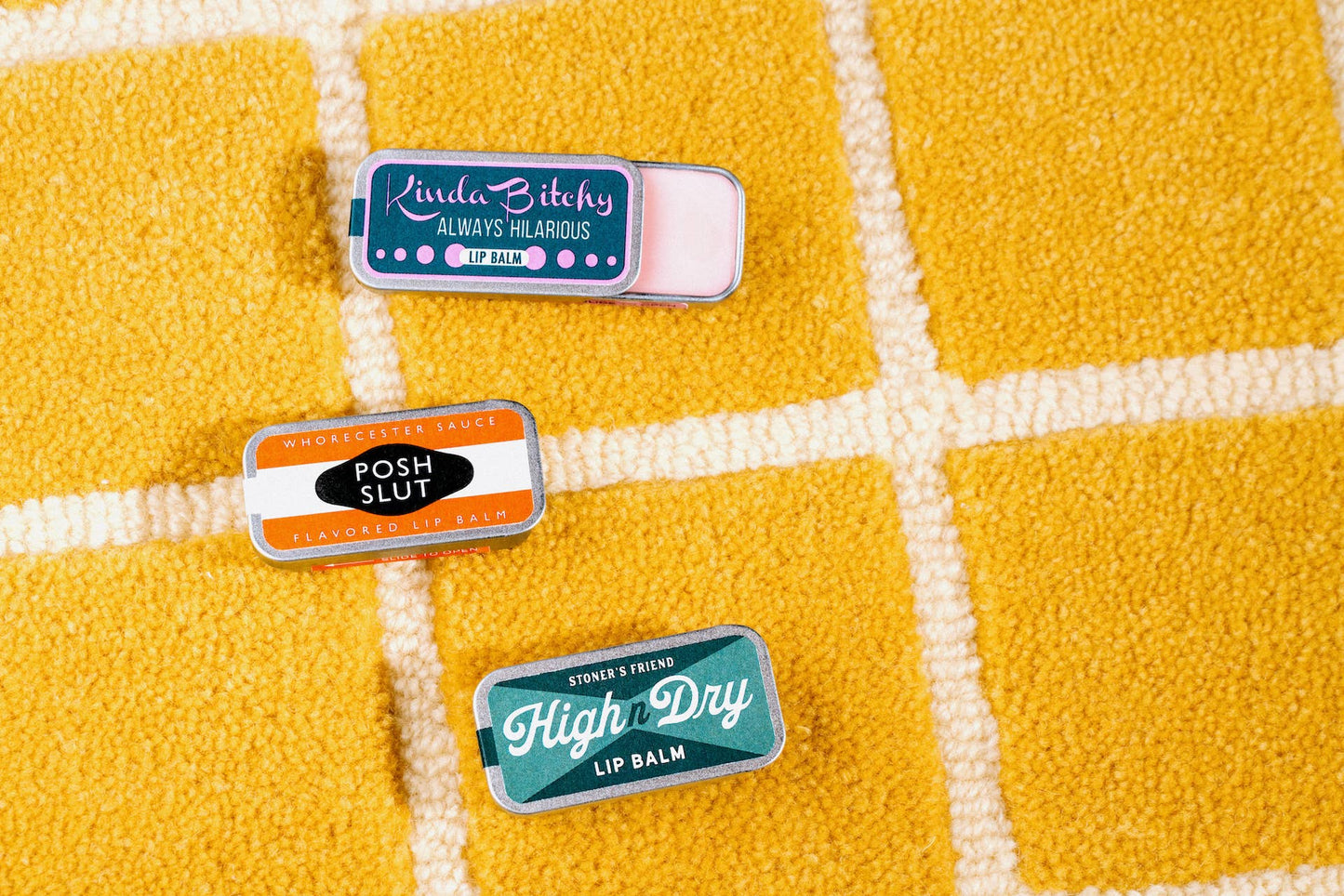 Mouthbreather Lip Balm | Funny Old School Tin