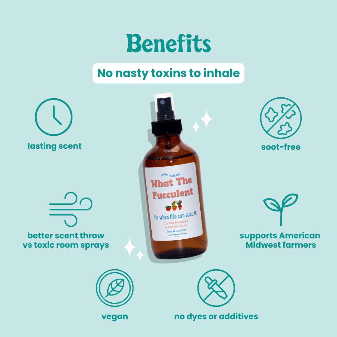 What the Fucculent,  Baja Cactus Blossom Room & Linen Spray
