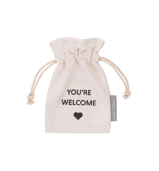 Small Canvas Bag, Welcome