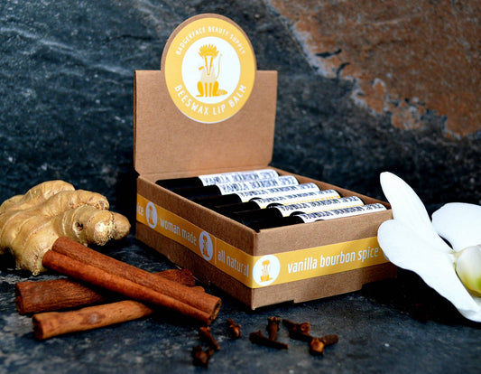 Lip Balm Display. Eco Lip Balm. Impulse Buys - 12 pack.