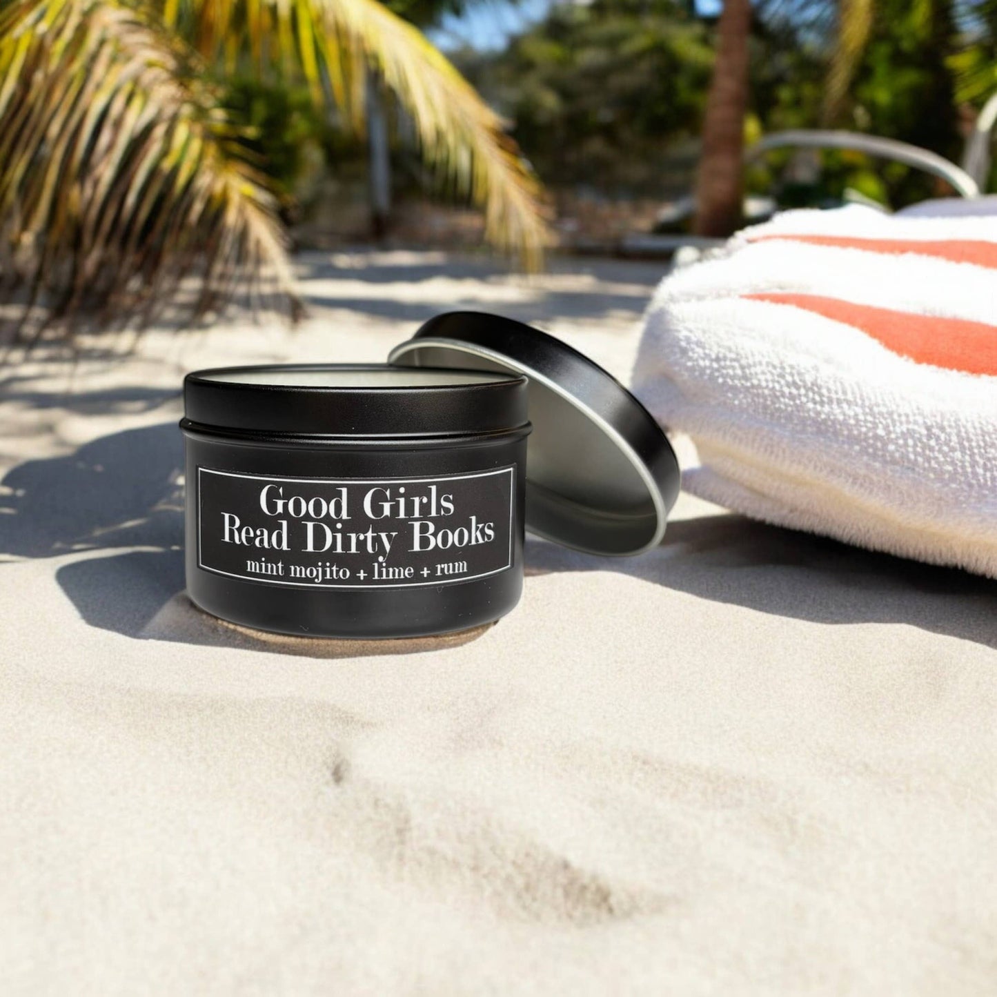 Good Girls Read Dirty Books 4oz Candle Mint Mojito